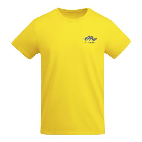 Werbeartikel Breda T-Shirt für Kinder | gelb | mit Logo bedrucken