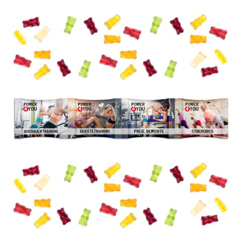 4er Kettenbeutel transparent | ohne Werbeanbringung | Standard-Folie