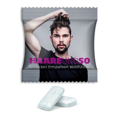 Werbeartikel Extra Professional Strong Mint Gums – weiß – mit Logo bedruckt
