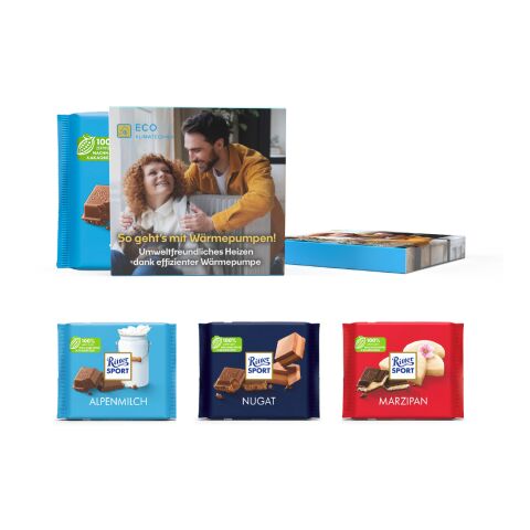 Ritter Sport Tafel in Vollkartonage