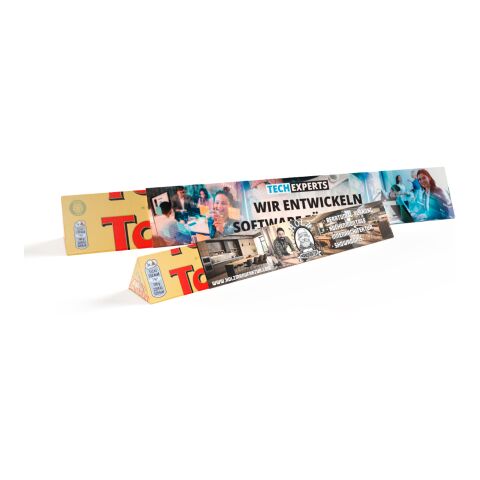 Toblerone in Werbeschuber