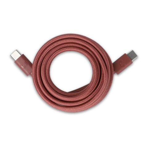 2UCC200 | Fresh &#039;Rebel USB-C Kabel 2.0m Rot / Weiß | ohne Werbeanbringung