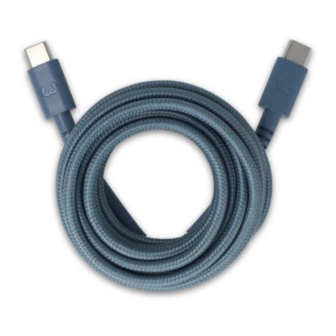2UCC200 | Fresh &#039;Rebel USB-C Kabel 2.0m Blau / Weiss | ohne Werbeanbringung