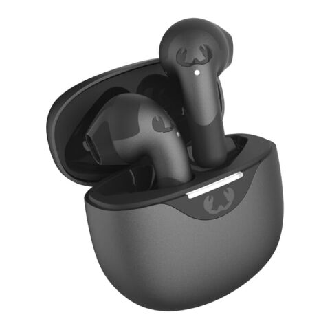 Werbeartikel 3TW2200 I Fresh 'n Rebel Twins Blaze - True Wireless earbuds with ENC – Gewehrmetall dunkel-Gewehrmetall dunkel – mit Logo bedruckt