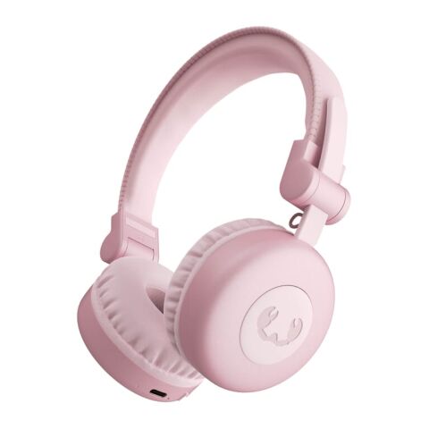 Werbeartikel 3HP1000 I Fresh 'n Rebel Code Core-Wireless on-ear Headphone – Rosa – mit Logo bedruckt