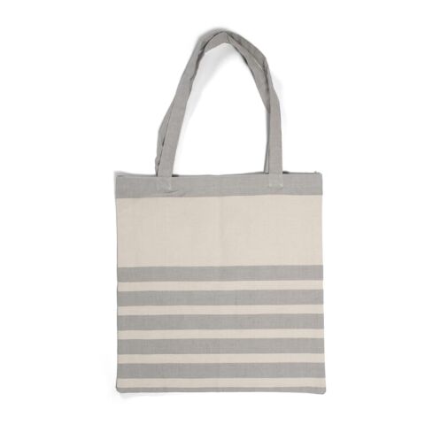 Werbeartikel Sagaform Ella Hamam Baumwolltasche 41x38 cm – beige – mit Logo bedruckt