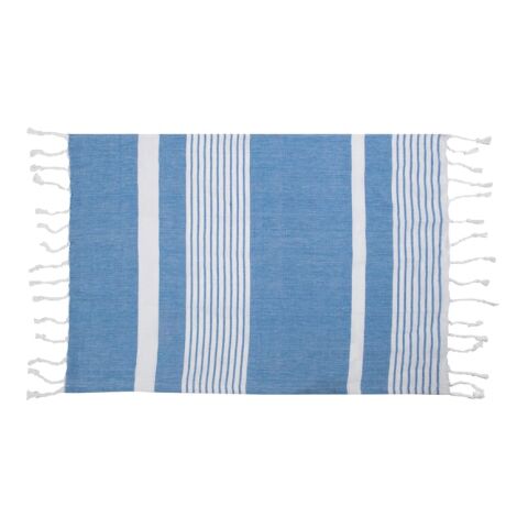 Sagaform Ella Hamam-Handtuch Bio-Baumwolle 50x70cm Blau / Weiss | ohne Werbeanbringung | Nicht verfügbar | Nicht verfügbar | Nicht verfügbar