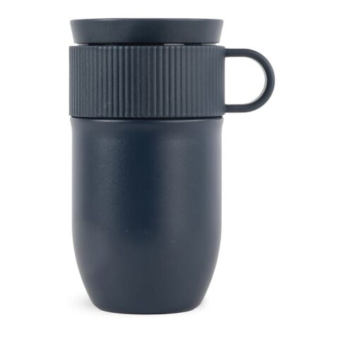 Sagaform Ted isolierter Becher, 280ml auslaufsicher und spülmaschinenfest Blau / Weiss | ohne Werbeanbringung | Nicht verfügbar | Nicht verfügbar