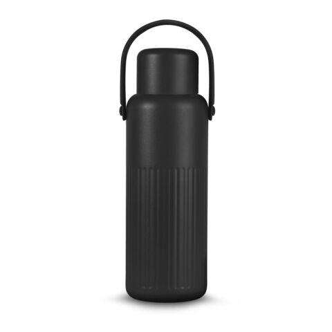 Sagaform Theo Thermosflasche (recycelt) 1 L schwarz | ohne Werbeanbringung | Nicht verfügbar | Nicht verfügbar