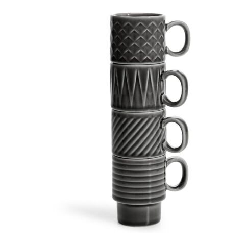 Sagaform Kaffee &amp; Mehr Espressotasse 4-tlg. 100ml