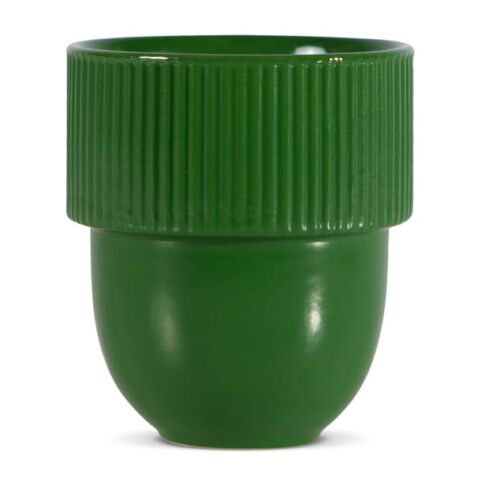 Werbeartikel Sagaform Inka Tasse 270 ml – grün – mit Logo bedruckt
