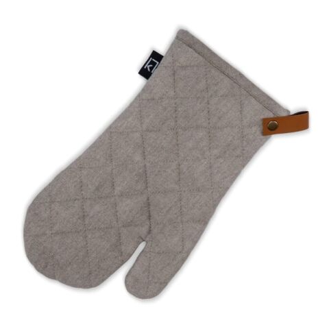 Werbeartikel Kosta Linnewäfveri Handschuh | Grau | mit Logo bedrucken