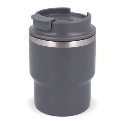 Werbeartikel InSideOut T-mug 280 ml – dunkelgrau – mit Logo bedruckt