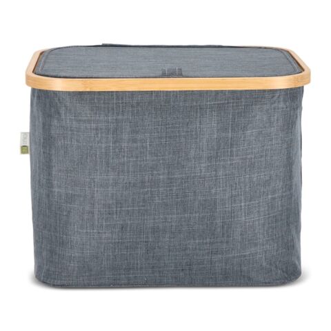 InSideOut faktbarer Korb mit Deckel Sogne 40,5 x 33 x 30cm Grau | ohne Werbeanbringung | Nicht verfügbar | Nicht verfügbar