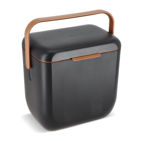 Giveaway Kühltasche InSideOut Iska – schwarz – mit Logodruck 8 l kompakte isolierte Cooler Bag für das Sommerfest & Firmen-Events