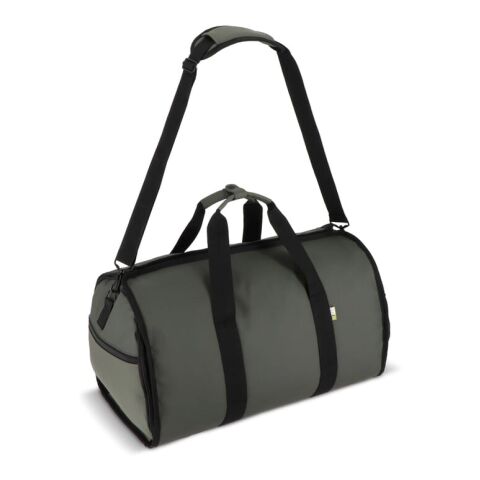 Werbeartikel InSideOut Tasche Carry Smart mit Schuhbeutel – Dunkelgrün – Einkaufstasche / Werbetasche mit Logo bedruckt