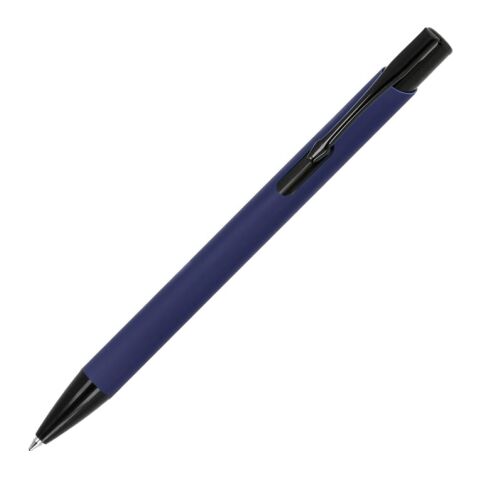 Werbeartikel Alicante Soft Touch R-AL blaue Tinte – dunkelblau-schwarz – mit Logo bedruckt