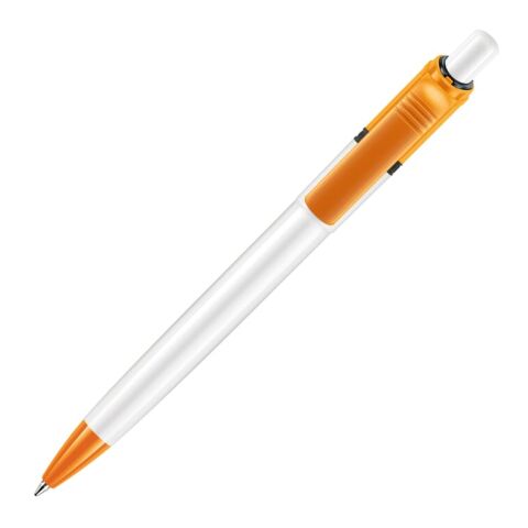 Kugelschreiber Ducal Colour hardcolour Weiss-Orange | ohne Werbeanbringung | Nicht verfügbar | Nicht verfügbar | Nicht verfügbar