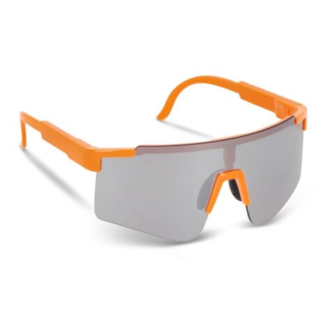 Tom R-PC Sport-Sonnenbrille mit verspiegelten Gläsern UV400 Orange | ohne Werbeanbringung | Nicht verfügbar | Nicht verfügbar