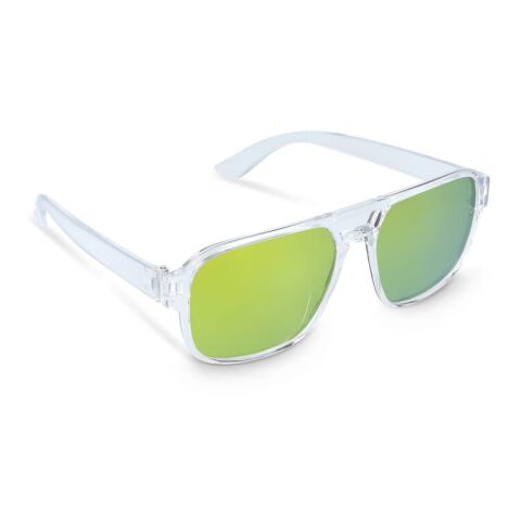 Elin Sonnenbrille UV400 Orange-Orange | 1-farbiger Tampondruck | 1 cm vom rechten Scharnier | 55 mm x 6 mm
