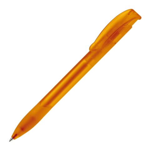 Werbeartikel Kugelschreiber Apollo Frosty – orange – mit Logo bedruckt
