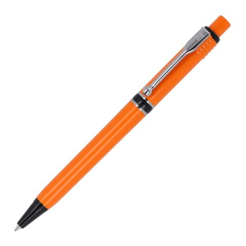 Kugelschreiber Raja Extra Orange-Schwarz | 1-farbiger Siebdruck | 90° vom Clip | 40 mm x 25 mm | Nicht verfügbar
