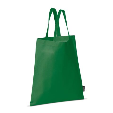 Werbeartikel Tragetasche Non-Woven 75g/m² – grün – mit Logo bedruckt