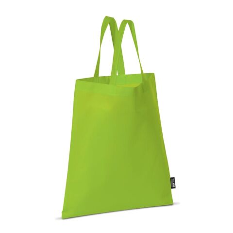 Werbeartikel Tragetasche Non-Woven 75g/m² – hellgrün – mit Logo bedruckt