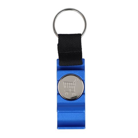 3-in-1-Flaschenöffner-Schlüsselanhänger-Einkaufswagenchip