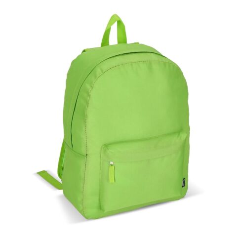 Werbeartikel Rucksack R-PET 20 L – Hellgrün – mit Logo bedruckt