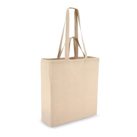 Tragetasche aus Baumwolle OEKO-TEX® 38 x 10 x 42cm 140g/m² Braun | ohne Werbeanbringung | Nicht verfügbar | Nicht verfügbar