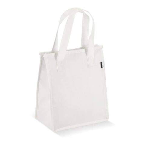 R-PET Kühltasche Non Woven 23x 15 x 27,5cm 75g/m² Weiss | ohne Werbeanbringung | Nicht verfügbar | Nicht verfügbar