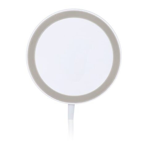 Wireless magnetisches Ladepad 15W Weiss | ohne Werbeanbringung | Nicht verfügbar