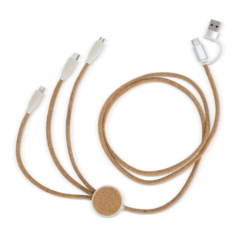 FSC cork 3 in 1 PD charging &amp; data cable