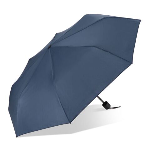 Werbeartikel Congo 190T Pongee 21" Faltbarer Regenschirm | Dunkelblau | mit Logo bedrucken