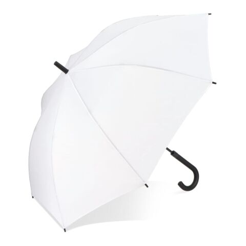 Verdure 190T Pongee 23&quot; Winddichter Hakenschirm Auto open Weiss | ohne Werbeanbringung | Nicht verfügbar | Nicht verfügbar