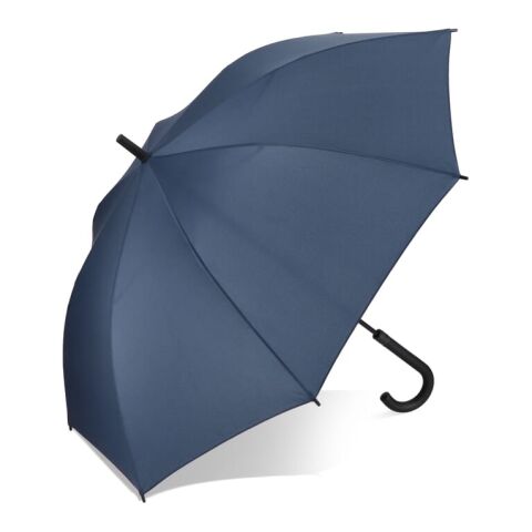 Kundengeschenk Automatikschirm Verdure – dunkelblau – mit individuellem Logodruck sturmfest mit Windproof-System 23 Zoll für Hotellerie