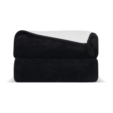 Vliesdecke 120×150 cm, 500 g/m² Korallenvlies, sublimationsdruckfähig. schwarz | ohne Werbeanbringung | Nicht verfügbar | Nicht verfügbar