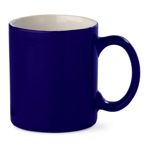 Werbeartikel Tasse Oslo 300 ml – dunkelblau – mit Logo bedruckt