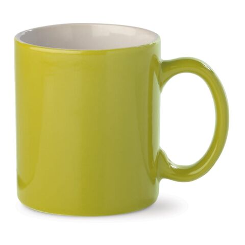 Werbeartikel Tasse Oslo 300 ml – hellgrün – mit Logo bedruckt
