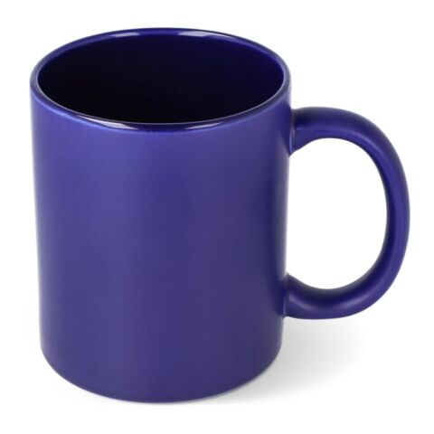 Oslo Kontrastierende matte und glänzende Glasur 350ml Dunkelblau | ohne Werbeanbringung | Nicht verfügbar | Nicht verfügbar