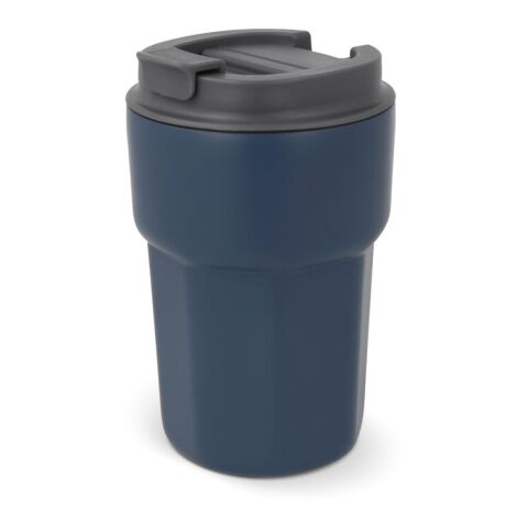 Werbeartikel T-ceramic Thermobecher mit Deckel Zambezi 350 ml – dunkelblau – mit Logo bedruckt