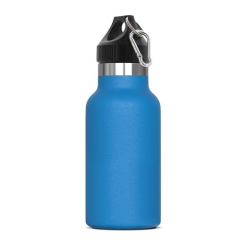 Werbeartikel Lennox 350ml Isolierflasche vakuumisoliert 12h heiß/24h kalt pulverbeschichtet 100% auslaufsicher inkl. Box – Hellblau – mit Logo