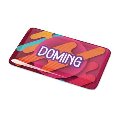 Doming Rechteck 100x30 mm