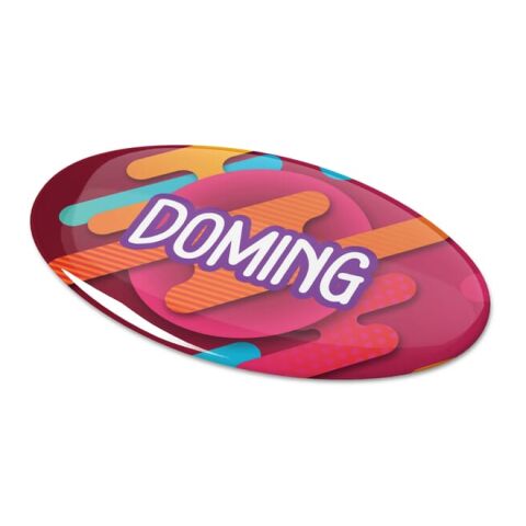 Doming Oval 30x15 mm Weiss | ohne Werbeanbringung | Nicht verfügbar | Nicht verfügbar | Nicht verfügbar
