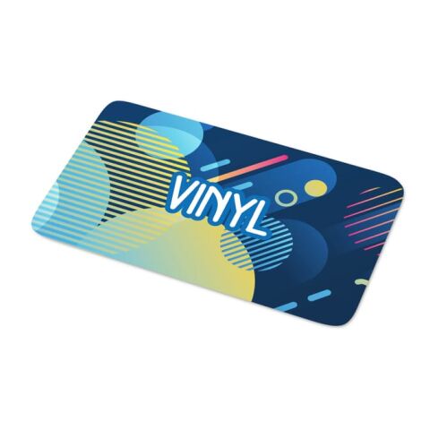 Vinyl Sticker Rechteck 80x25mm