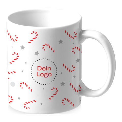 *Christmas* Sublimationstasse Weiß | Zuckerstangen | Sublimation