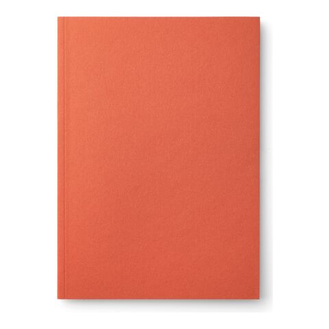 Nachhaltiger Werbeartikel Mishmash x Prodir Notizbuch MM02 Medium – orange – mit Logo bedruckt