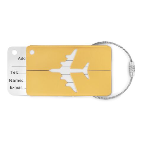 Kofferanhänger aus Aluminium