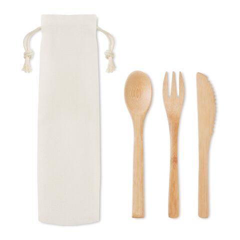 Besteck-Set Bambus 3-teilig